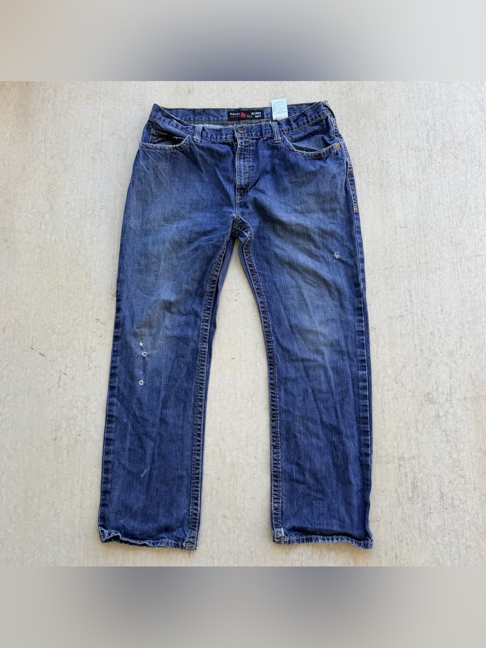 Ariat FR Jeans M4 Relaxed Bootcut Wester Workwear 38